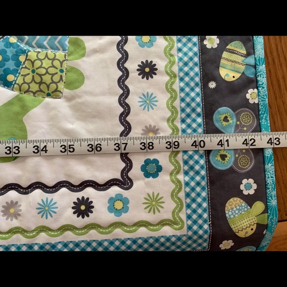 Handmade baby quilt - Picture 8 of 12